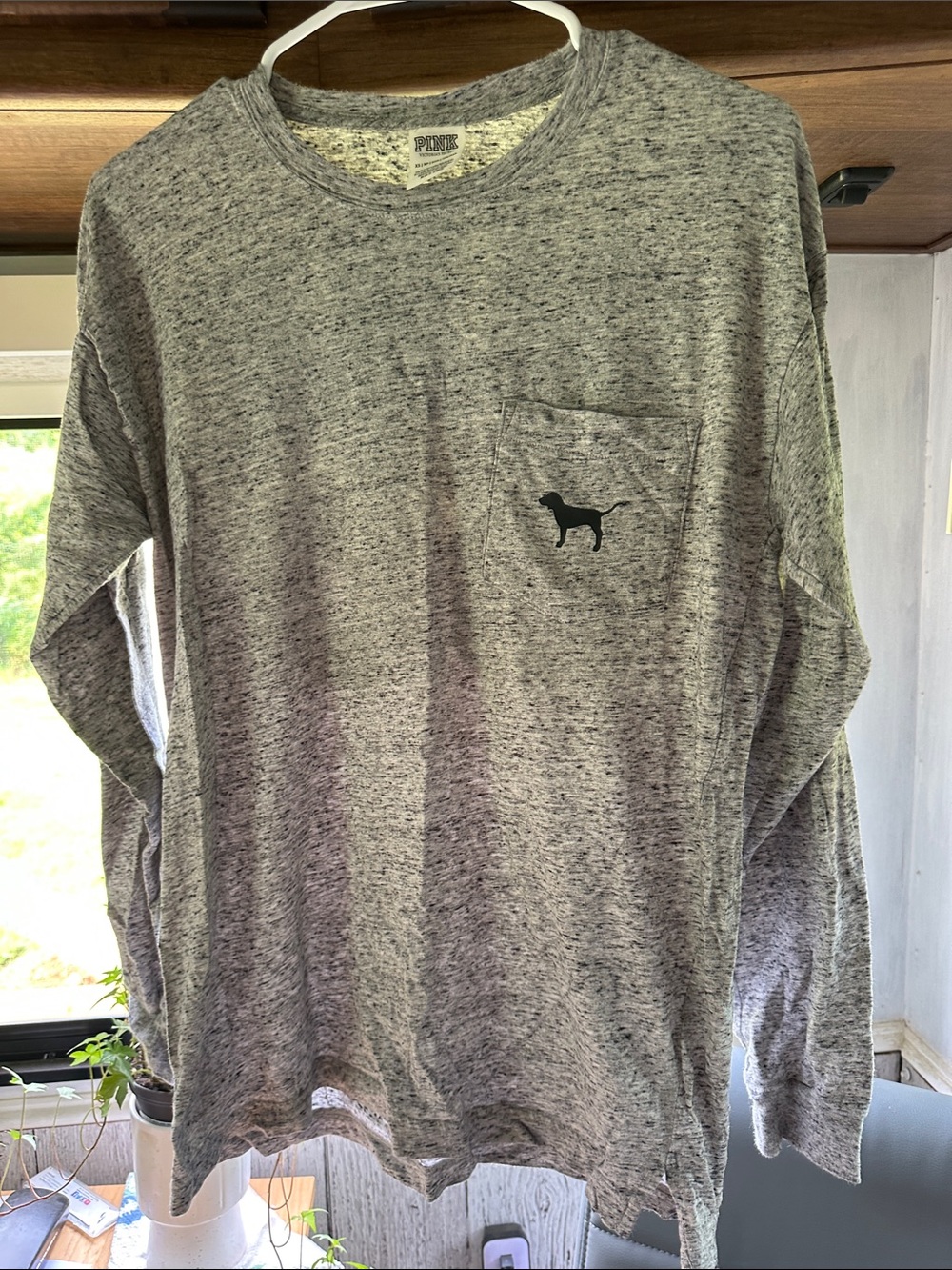 Pink - long sleeve shirt XS